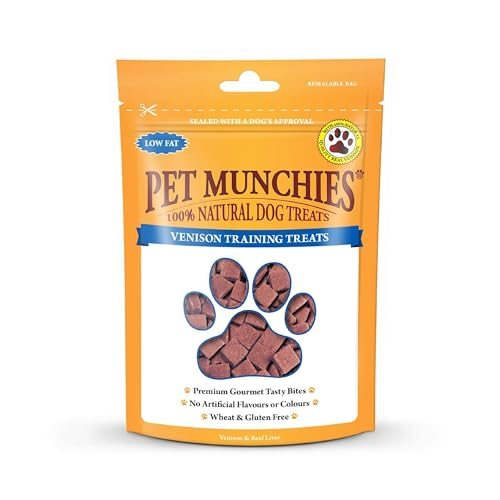 Pet Munchies venison and beef liver training treats